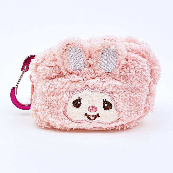 モンチッチ カラビナ付きふわミニポーチ チムたん : パーフェクト