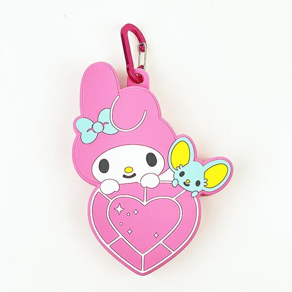 サンリオ マイメロディ＆フラットくん はあとぎゅっ カラビナ付