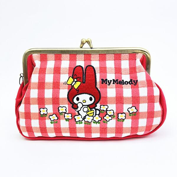 サンリオ マイメロディ がま口 畳刺繍ペンポーチ Sanrio