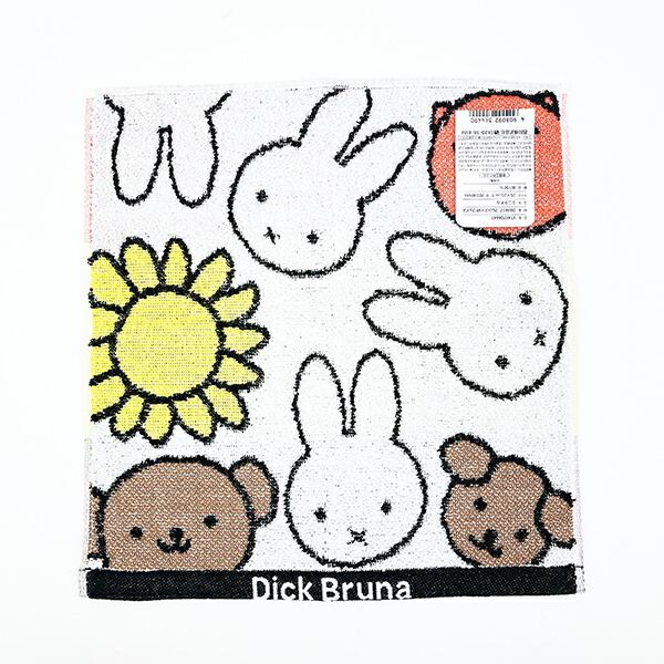 ミッフィー miffy ミッフィーフレンズ ミニタオル (ホワイト) ハンカチ