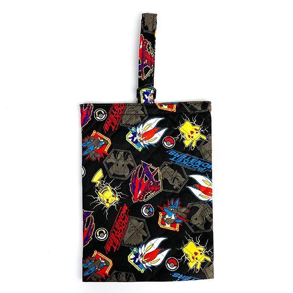 ポケットモンスター キルト シューズバッグ ポケモン 上履き入れ 入学 ベビー 入園 ブラック グッズ 日本製 1361 Qpk2 1580 パーフェクトワールド 通販 Yahoo ショッピング