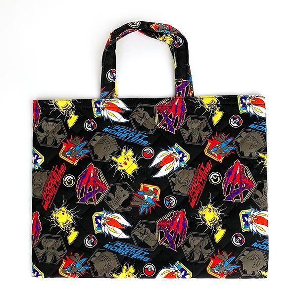 ポケットモンスター キルト レッスンバッグ ポケモン サブバッグ 入学 ベビー 入園 ブラック グッズ 日本製 1361 Qpk2 2100 パーフェクトワールド 通販 Yahoo ショッピング