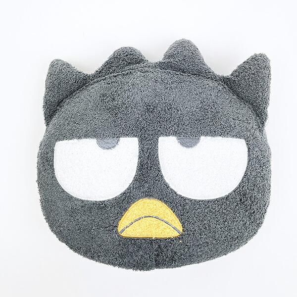 サンリオ バッドばつ丸 ダイカットクッション マシュマロブラック インテリア Sanrio