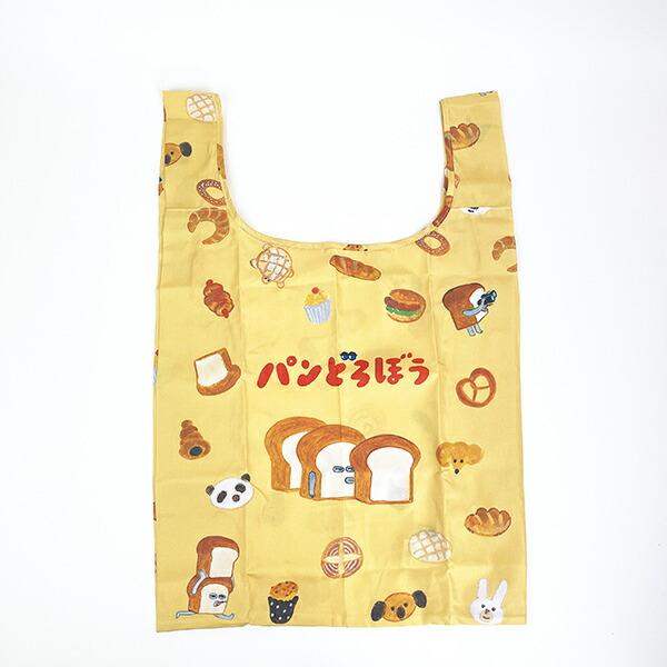 パンどろぼう エコバッグ 買い物袋 かばん ベージュ