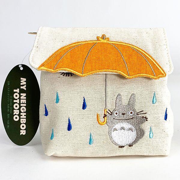 となりのトトロ トトロ となりのトトロ 大きな傘 ポーチ バッグ 小物入れ 通勤 通学 ケース マルチポーチ ホワイト 13 パーフェクトワールド 通販 Yahoo ショッピング