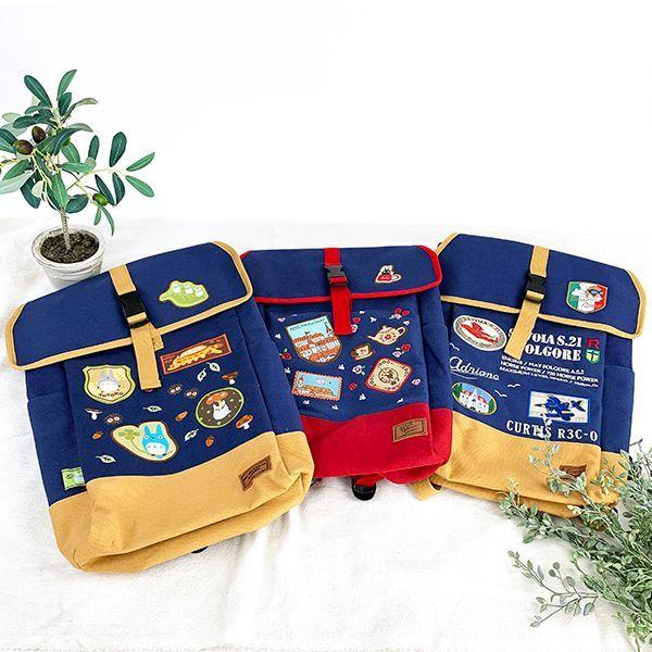 新品】 ジブリ となりのトトロ ストライプトトロ リュックサック