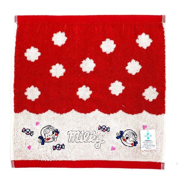 ペコ＆ポコ バラエティペコフェイス ペコちゃん フェイスタオル タオル