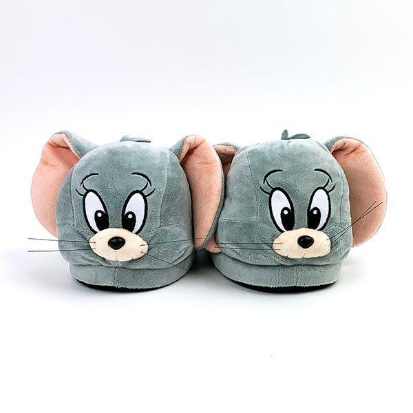 トムとジェリー タフィー ぬいぐるみスリッパ スリッパ ルームシューズ