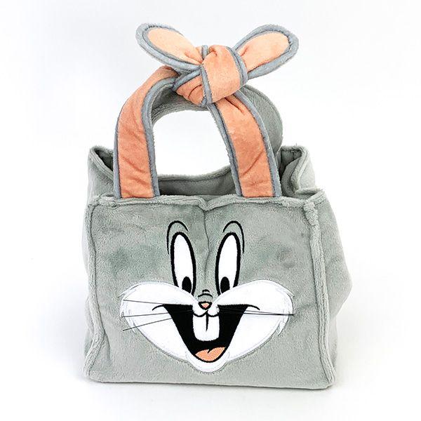 Looney Tunes バックスバニー バッグ ルーニー・テューンズ トライアングルバッグ バックスバニー グレー