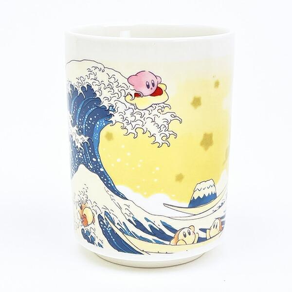 星のカービィ プププ三十六景フロートアイランズ沖浪裏 湯呑み コップ