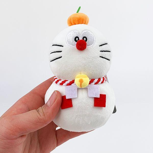 ドラえもん鏡餅ぬいぐるみ