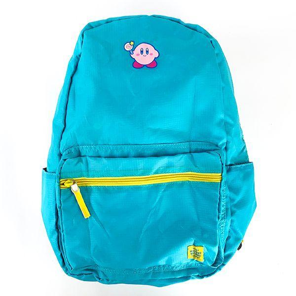 カービー 折り畳みリュック 新品未使用 水色 お出かけ 旅行 イベント