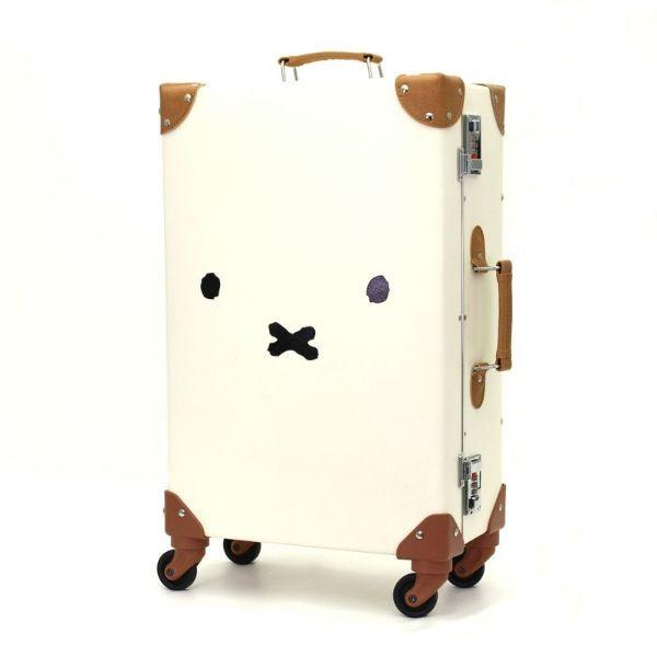 ち*ん様 スーツケース ミッフィートランク Miffy ミッフィー miffy トランク M フェイスナチュラル スーツ