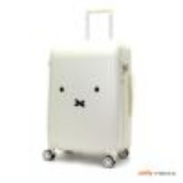 ミッフィー　キャリーケース　ホワイト Miffy ミッフィーmiffy スーツケース（Lサイズ） フェイス