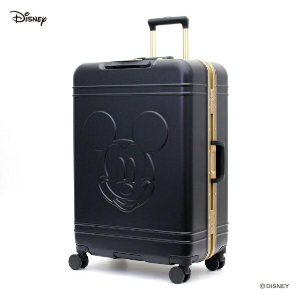 ディズニー　ミッキー　スーツケース　キャリーバッグ　海外旅行 ディズニー ミッキー フレームスーツケース ブラック キャリー