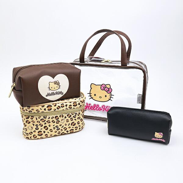 サンリオ 日焼けキティ トラベルポーチセット Sanrio : パーフェクト