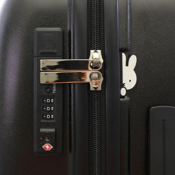 Miffy ミッフィー miffy スーツケース フェイス BK キャリー