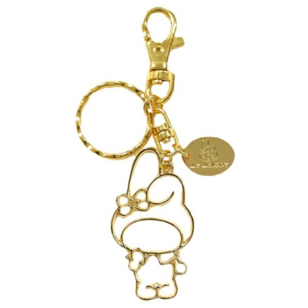 サンリオ マイメロディ ゴールドキーホルダーマイメロディ