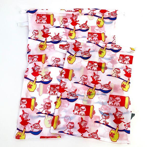 ムーミン トラベル巾着セット リトルミィ Rd バッグ ポーチ 巾着 トラベル 赤 グッズ 1736 93 パーフェクトワールド 通販 Yahoo ショッピング