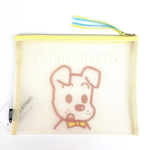 小物 omochi オサム ドッグ OSAMUGOODS メッシュポーチ 原田治 小物入れ