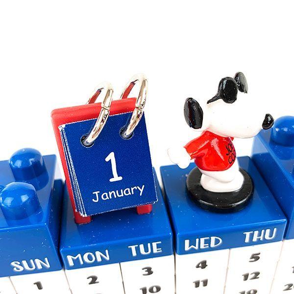 SNOOPY（スヌーピー） PEANUTS ブロック万年カレンダー BL ジョー