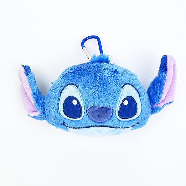 ディズニー スティッチ カラビナ付きぬいぐるみファスナーマスコット