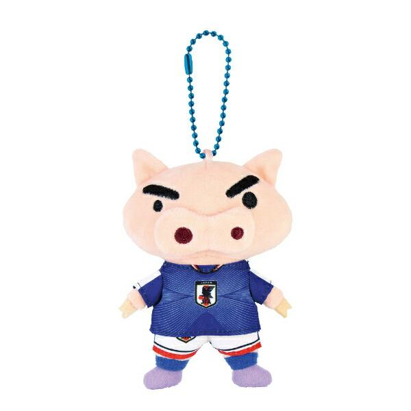 クレヨンしんちゃん ぶりぶりざえもん ぬいぐるみマスコット サッカー