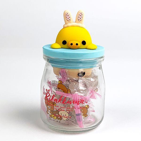 リラックマ Rilakkuma キャンディーボトル キイロイトリ ウサギ