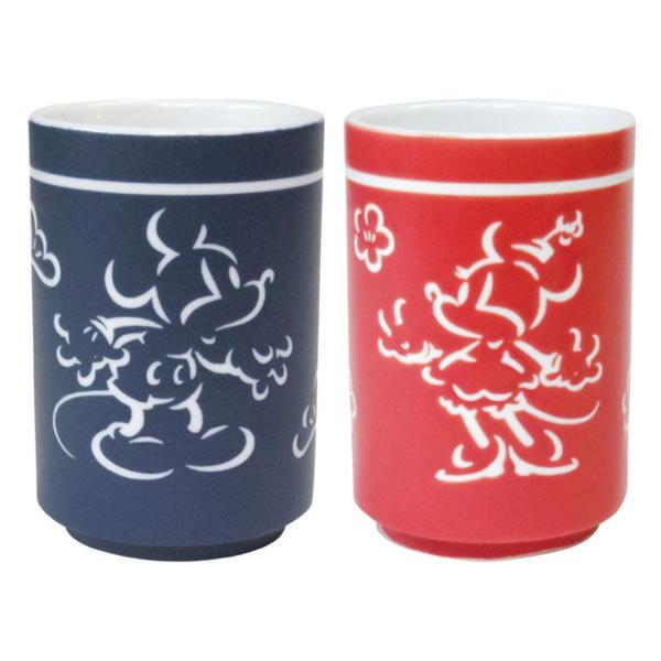 ミッキーマウス ミニーマウス 湯のみペアセット 湯呑み コップ 和ディズニー 2142 San2553 パーフェクトワールド 通販 Yahoo ショッピング