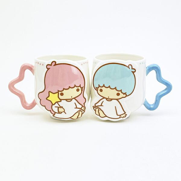 キキララ グラスマグ サンリオ キキララ ペアマグカップ コップ Sanrio : パーフェクト