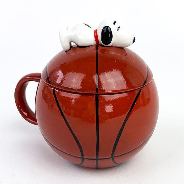 SNOOPY（スヌーピー） PEANUTS スポーツボールマグ バスケット