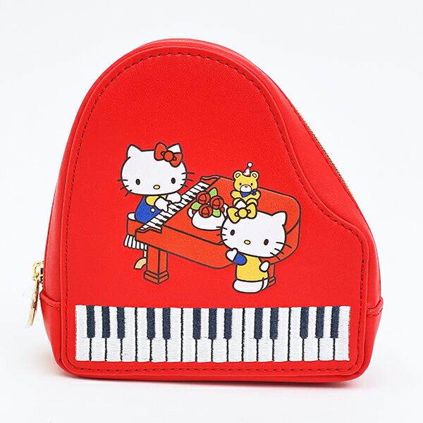 サンリオ ハローキティ ピアノポーチ レッド ACCOMMODE アコモデ Sanrio