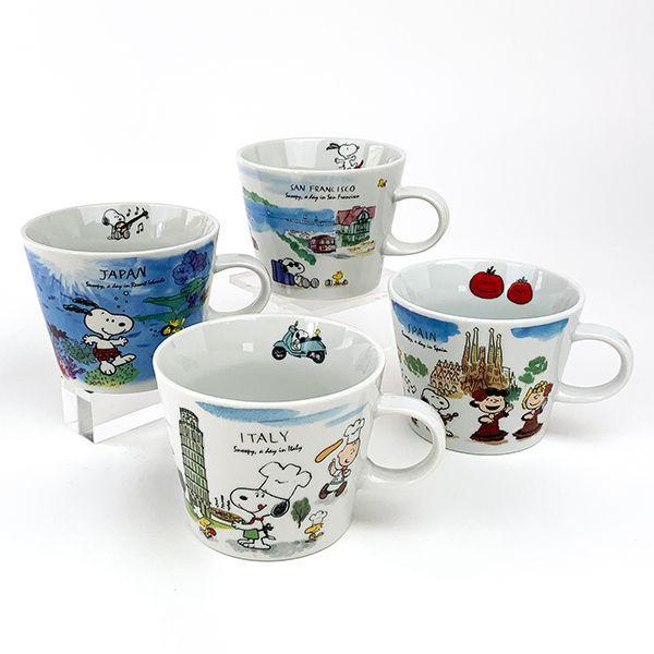 SNOOPY（スヌーピー） PEANUTS 世界旅行マグカップ スペイン マグ