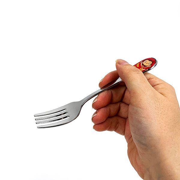おさるのジョージ ペアカトラリー2 スプーン フォーク 食事 ごはん こども 赤 プレゼント 日本製 2510 Lic 0265 パーフェクトワールド 通販 Yahoo ショッピング