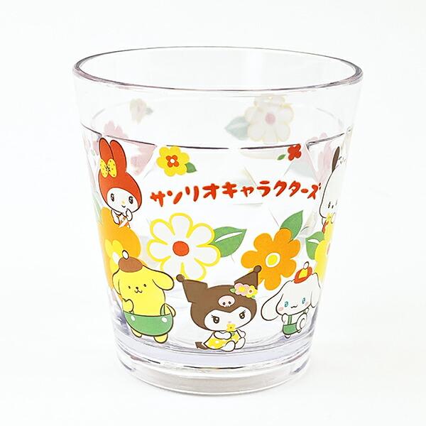 サンリオ サンリオキャラクターズ キラキラクリアカップ レトロ コップ キッチン クリア ギフト