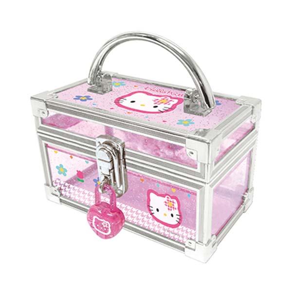 サンリオ ハローキティ 鍵付きミニバニティケース カオハナ 平成レトロ