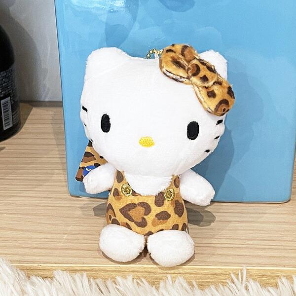 サンリオ ハローキティ ヒョウ柄 ブラウン ボールチェーン サンリオ ハローキティ ヒョウ柄 ブラウン ボールチェーン