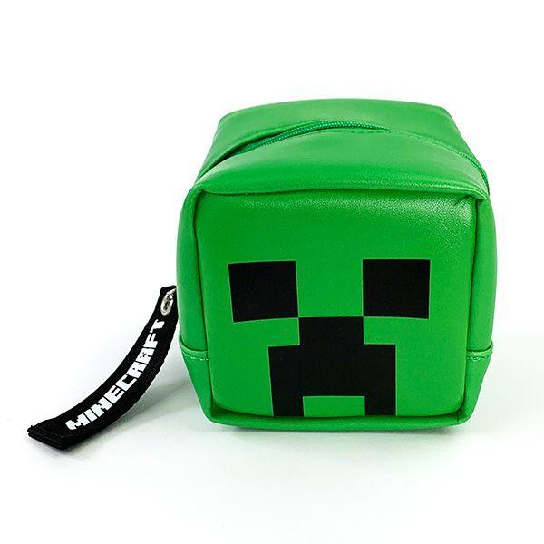 Minecraft マインクラフト マイクラ クリーパー キューブ ポーチ 小物入れ 化粧ポーチ グリーン 3170 Mct Cp Cp パーフェクトワールド 通販 Yahoo ショッピング