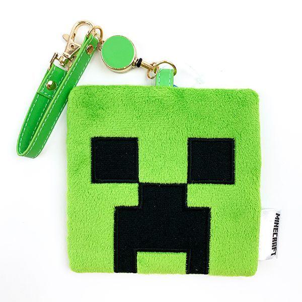 Minecraft マインクラフト マイクラ クリーパー パスケース カード入れ 