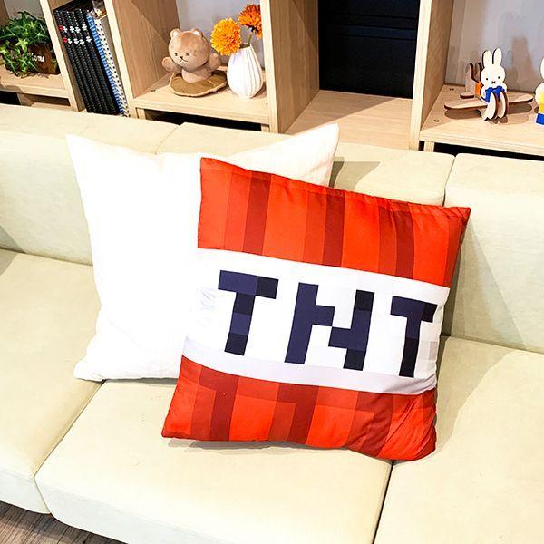 Minecraft マインクラフト マイクラ Tnt火薬 背当てクッション インテリア レッド 3170 Mct Sc Tn パーフェクトワールド 通販 Yahoo ショッピング