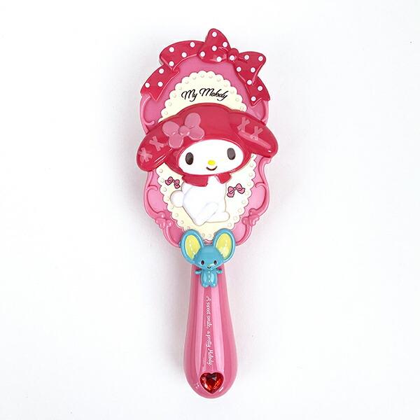 サンリオ マイメロディ ヘアブラシ くし 日用品 ピンク : パーフェクト