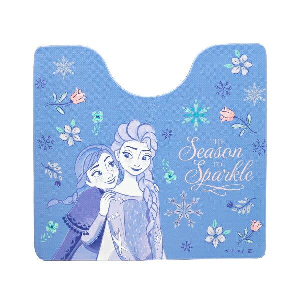ディズニープリンセス アナと雪の女王 トイレマット シスターズ