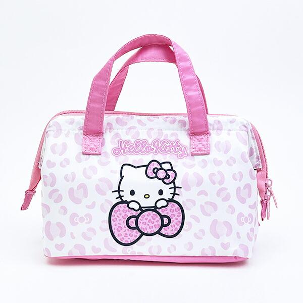サンリオ ハローキティ がま口型ランチバッグ ヒョウ柄 Sanrio