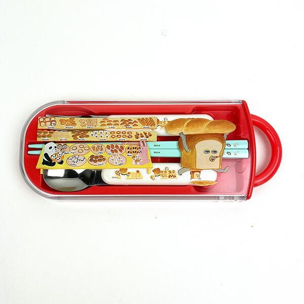 パンどろぼう 抗菌食洗機対応スライド式トリオセット 入園入学 新学期