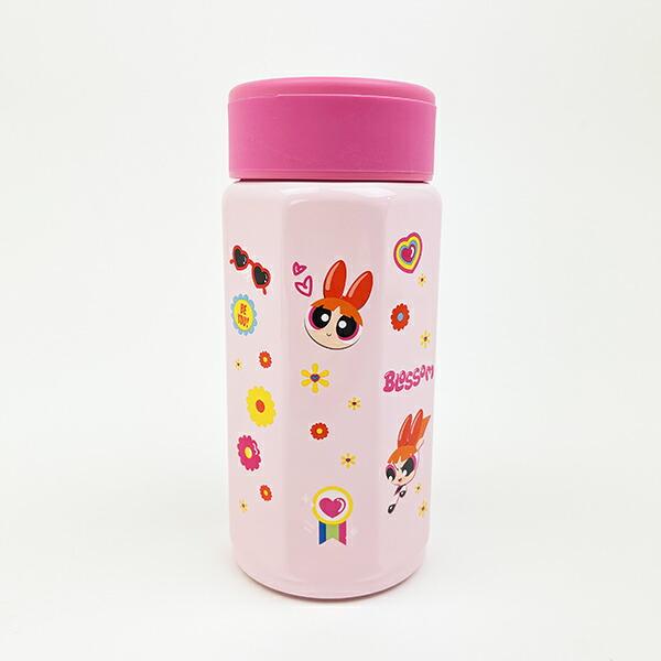 パワーパフガールズ 八角形ステンレスボトル 水筒 ランチ パワパフ