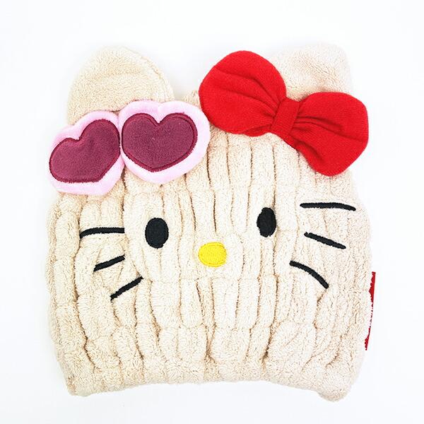 サンリオ 日焼け キティ 吸水速乾タオルキャップ プール用品 Sanrio