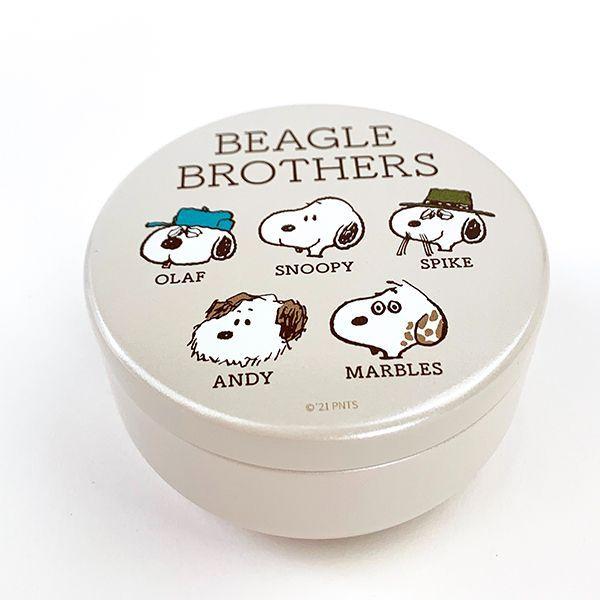 SNOOPY（スヌーピー） ウッドピンチセット 缶ケース付き ビーグル