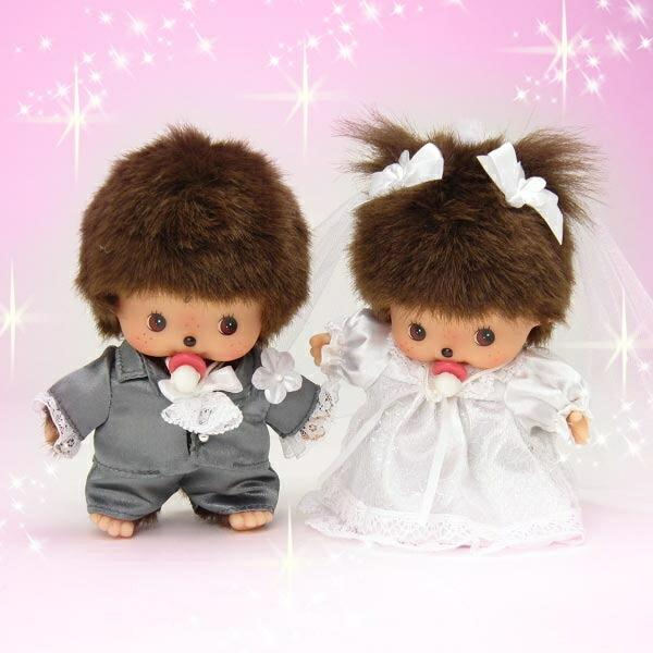 モンチッチのウェディングドールセット（洋装） ぬいぐるみ ウェディングセット 洋装 ベビチッチ （モンチッチ