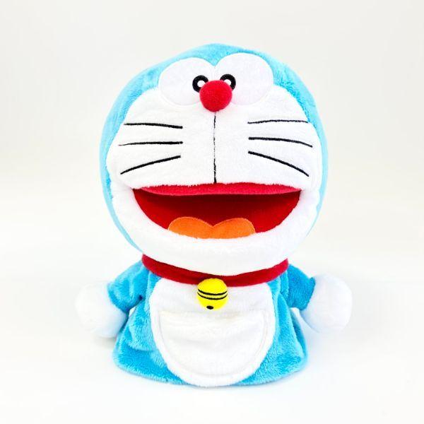 他サイト： ドラえもん ぱくぱくハンドパペット ベビー おもちゃ ぬいぐるみ ブルー グッズの商品画像
