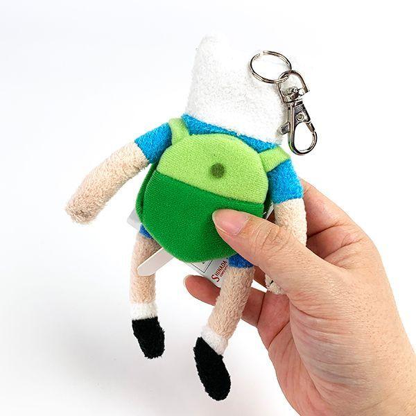 アドベンチャータイム フィン ぬいぐるみ リールキーチェーン
